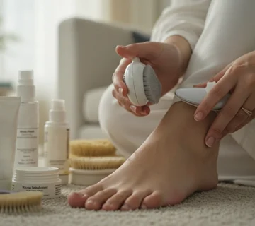 خطوات العناية بالقدم و الساقين بالتفصيل